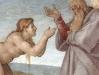  Michelangelo Buonarroti - La creazione di Eva (1511) affresco - Cappella Sistina - Città del Vaticano