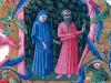 "Dante e Virgilio" - Divina Commedia, Giovanni di Paolo (c. 1444-1450), Londra, British Museum